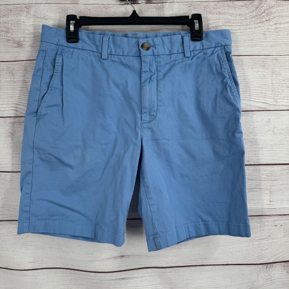 Vineyard Vines Mens Chino Shorts Size 33 Golf Casual Everyday Blue
